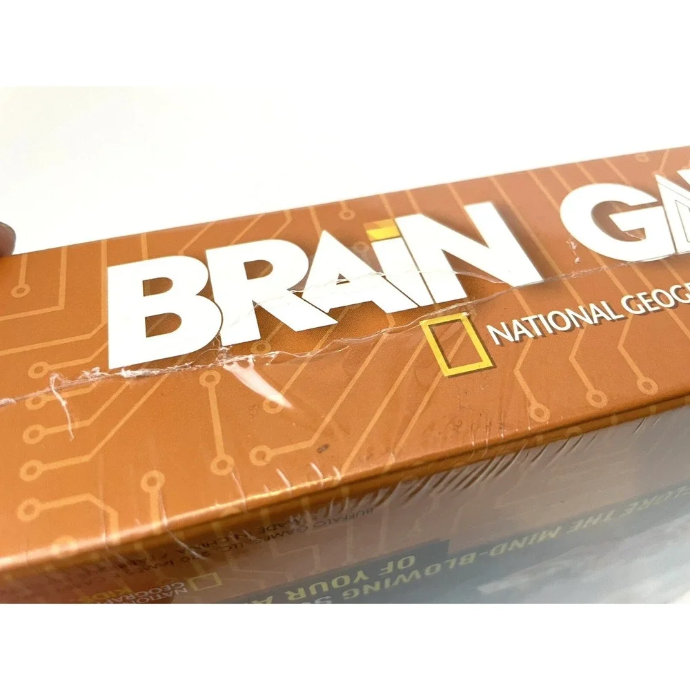 BRAIN GAMES KIDS - Warning This Game Will Blow Your Mind New Sealed